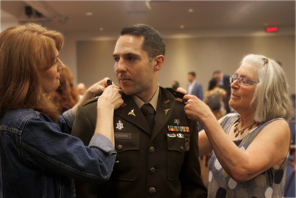 Former Army Reserve NCO of the Year Pinned my Fiance and Mother