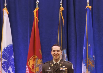 Former Army Reserve NCO of the Year Commissions as Medical Doctor