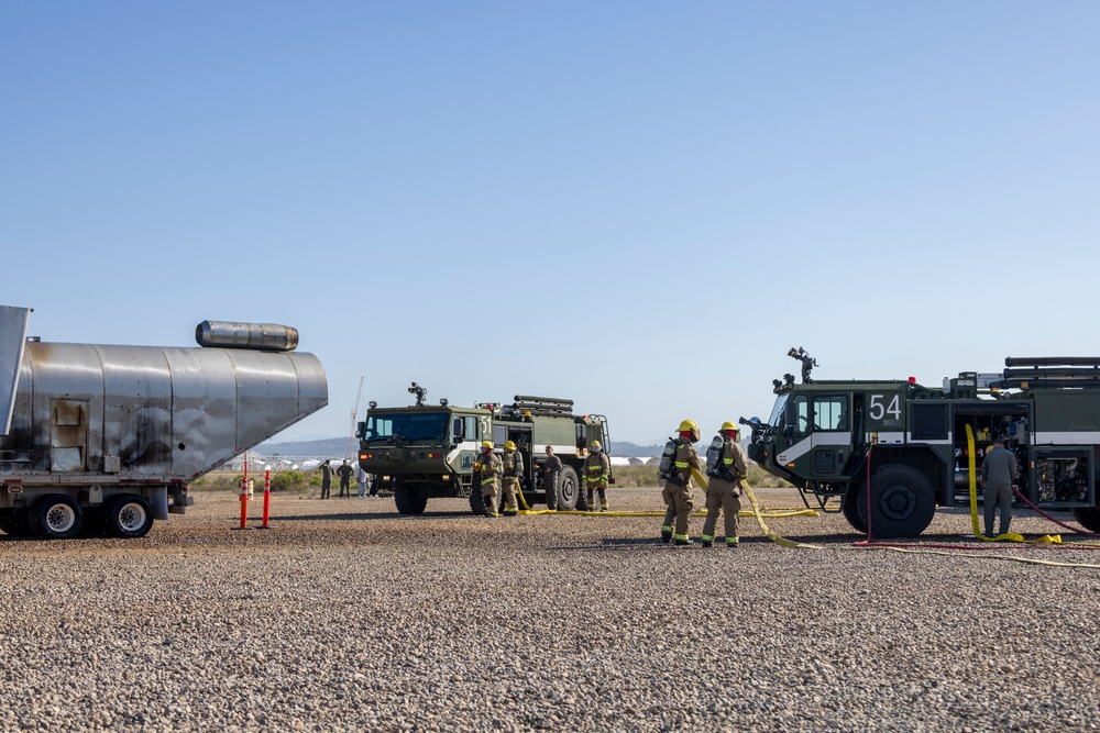 MCAS Miramar responds to UAS exercise during Semper Durus
