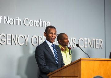 NC Guard Hosts Ambassador of Botswana Press Conference