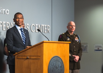NC Guard Hosts Ambassador of Botswana Press Conference