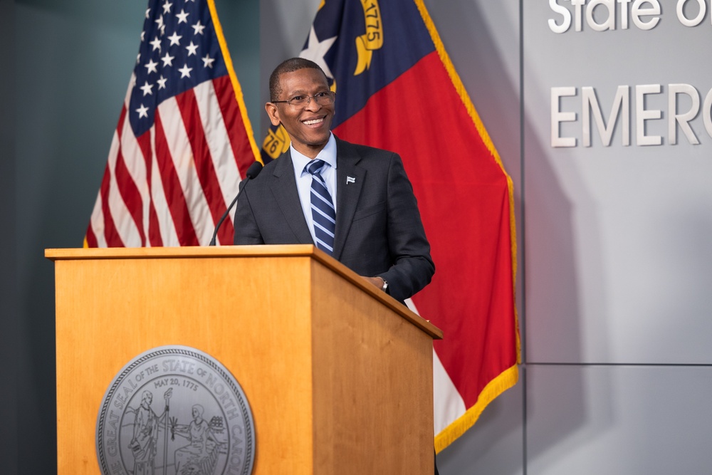 NC Guard Hosts Ambassador of Botswana Press Conference