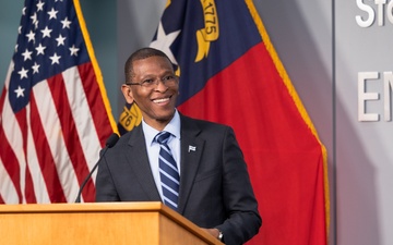 NC Guard Hosts Ambassador of Botswana Press Conference