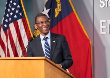 NC Guard Hosts Ambassador of Botswana Press Conference