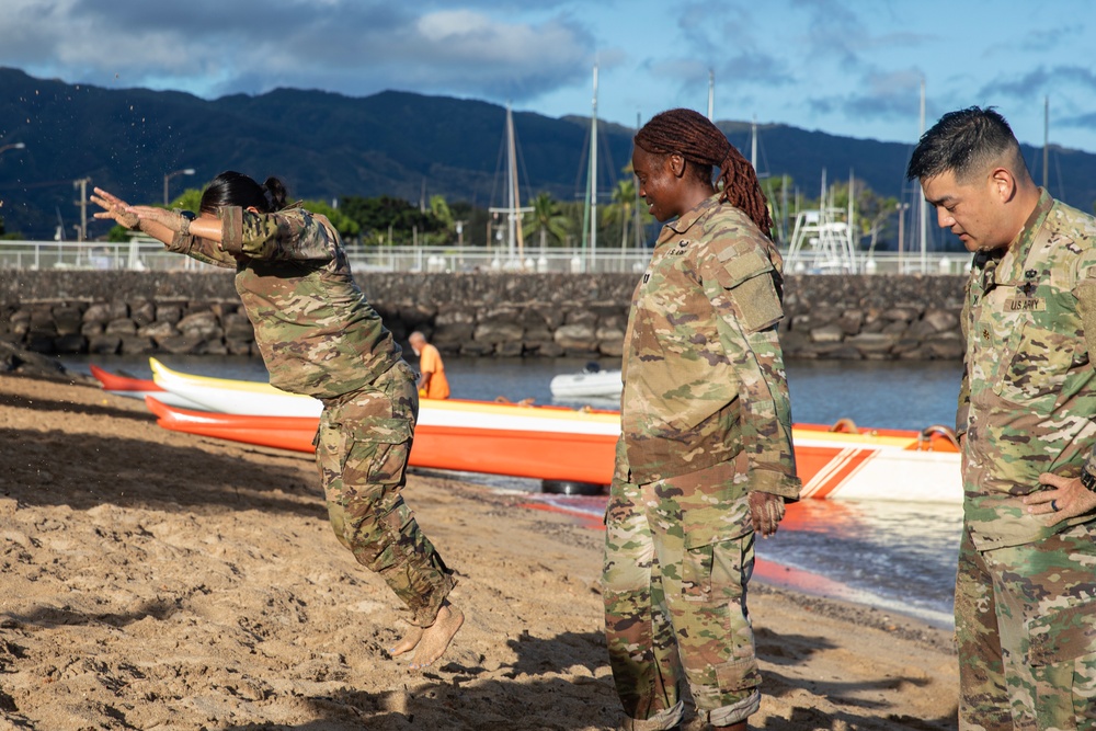 25th DSTB Leaders Beach PT