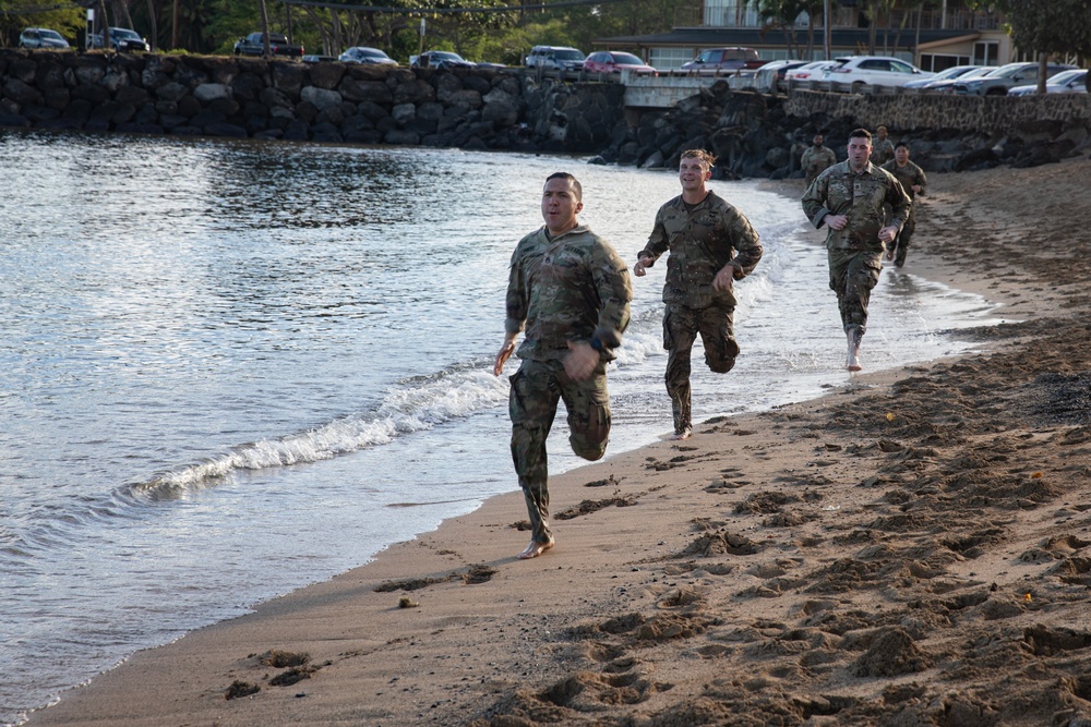 25th DSTB Leaders Beach PT