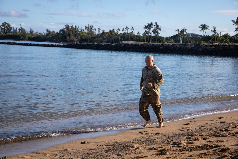 25th DSTB Leaders Beach PT