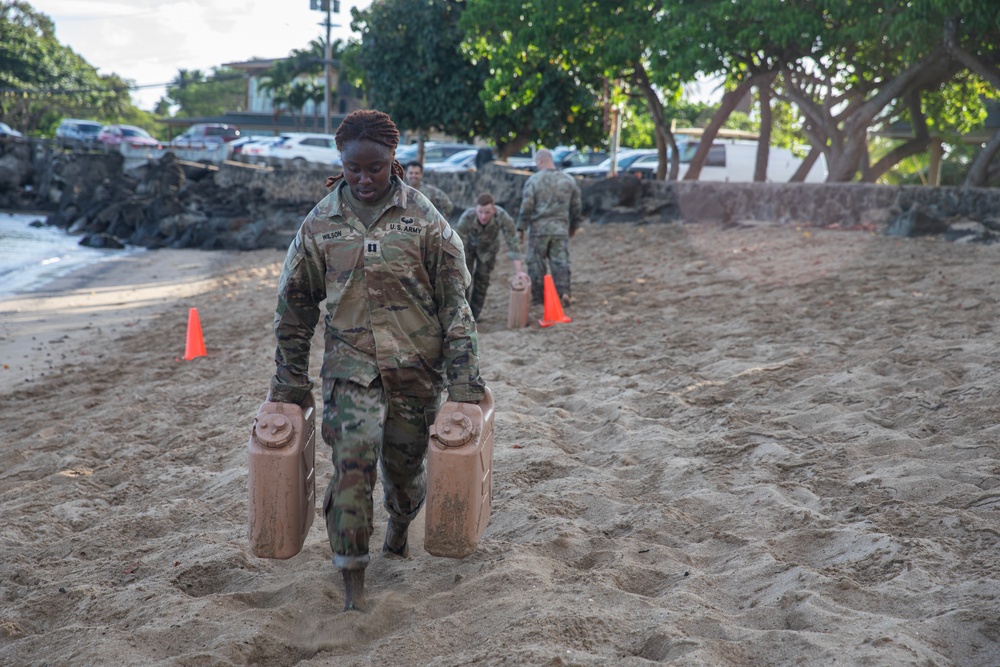 25th DSTB Leaders Beach PT