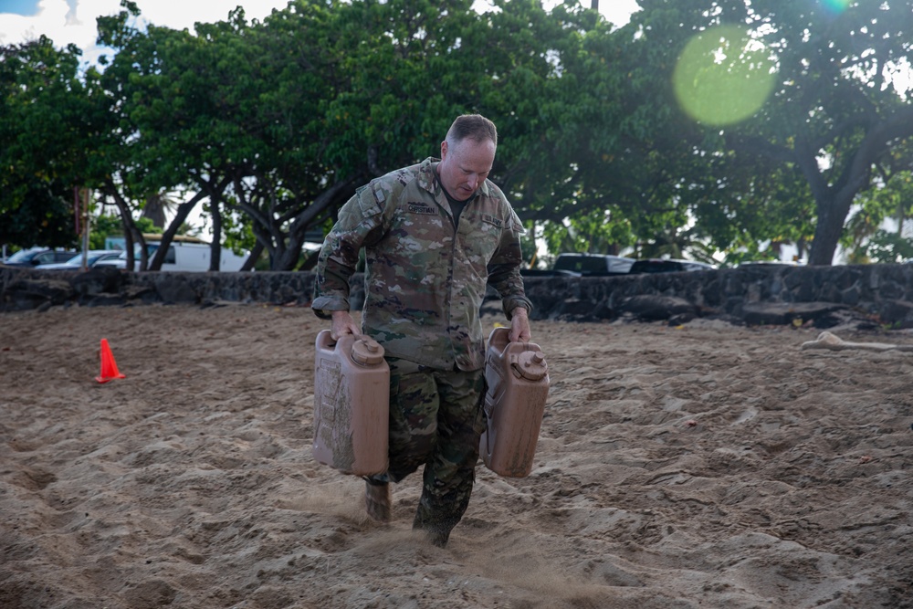 25th DSTB Leaders Beach PT