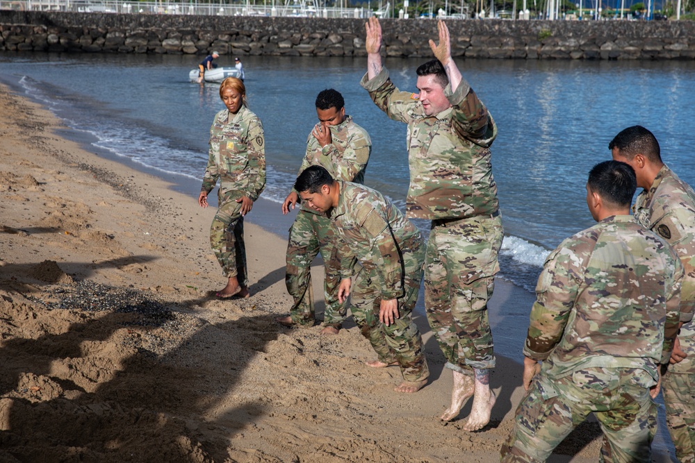 25th DSTB Leaders Beach PT