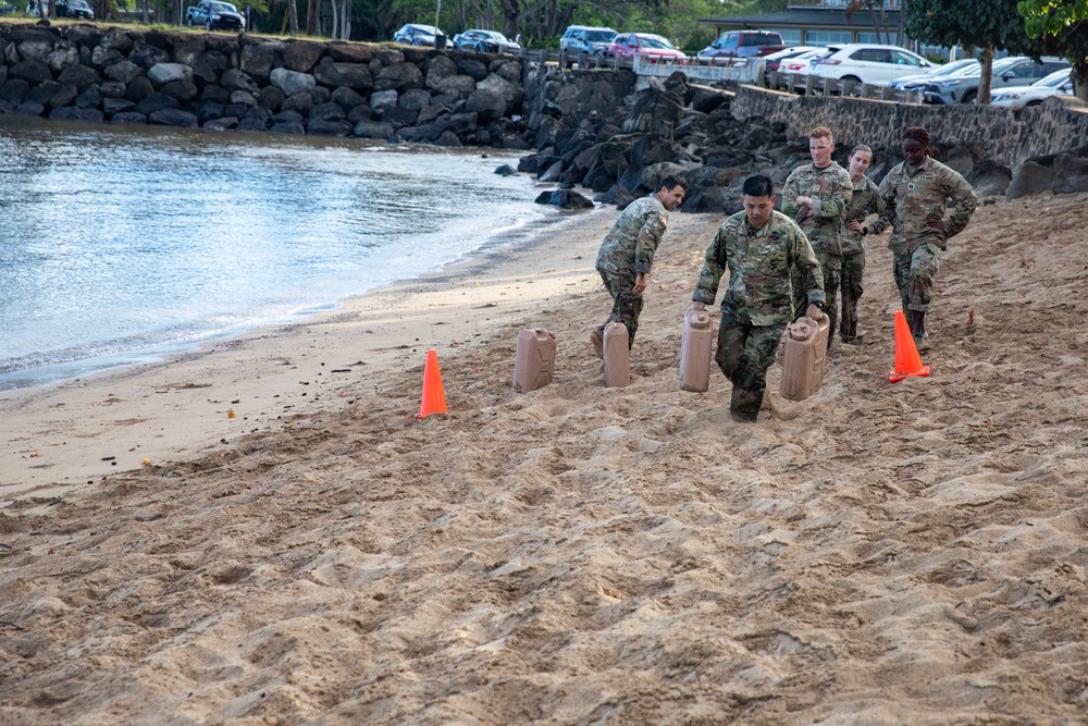 25th DSTB Leaders Beach PT