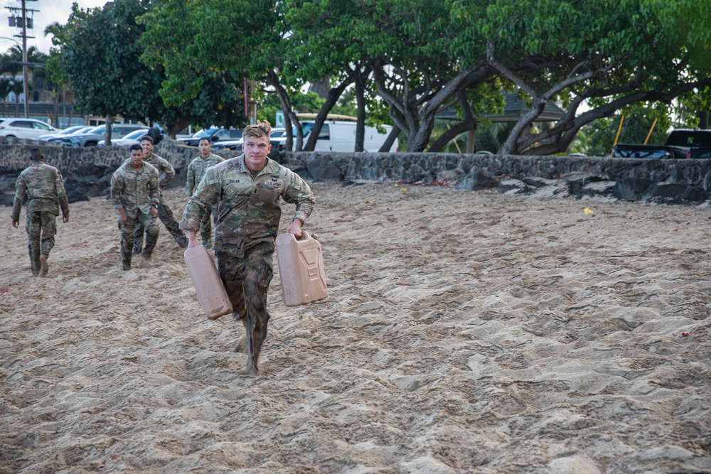 25th DSTB Leaders Beach PT