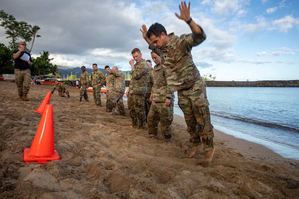 25th DSTB Leaders Beach PT