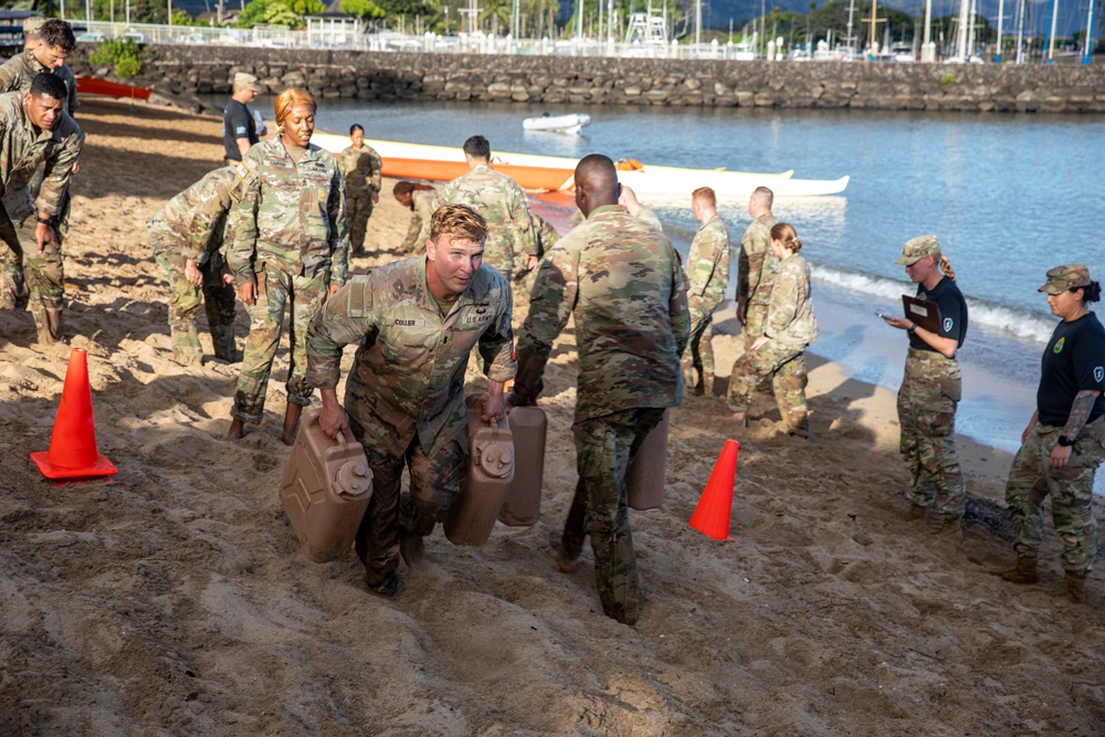 25th DSTB Leaders Beach PT