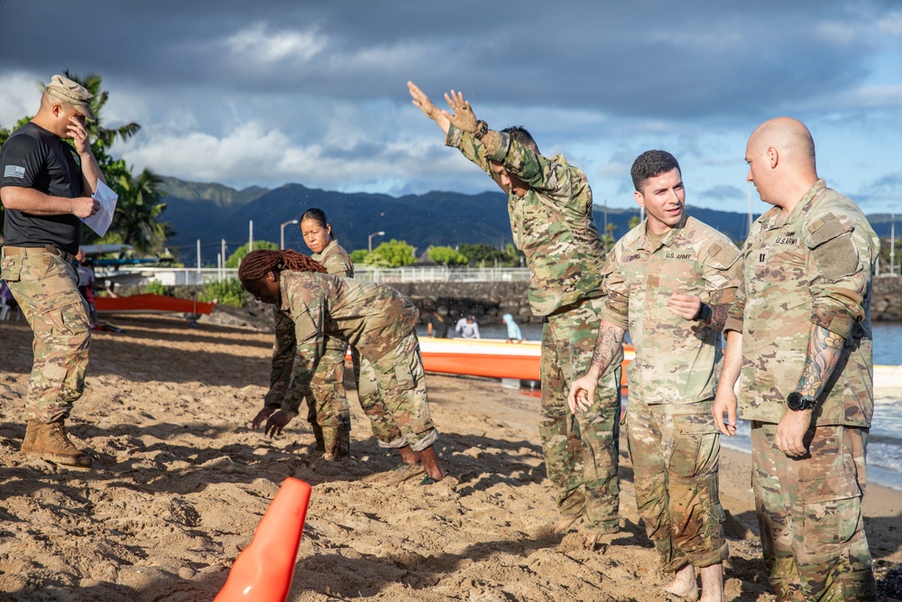 25th DSTB Leaders Beach PT