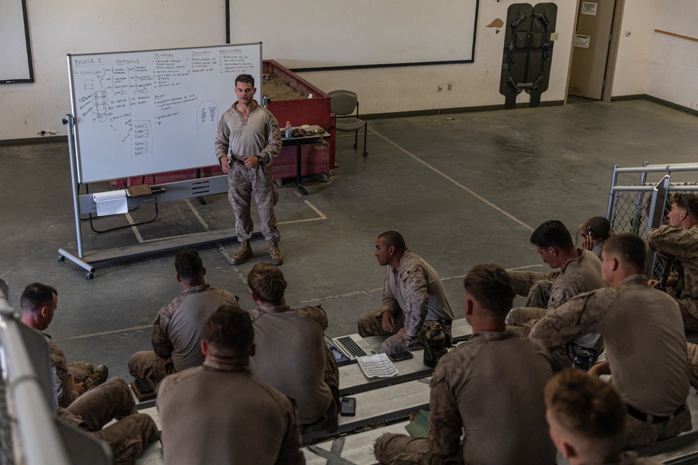 V31 executes EOTG TRAP course