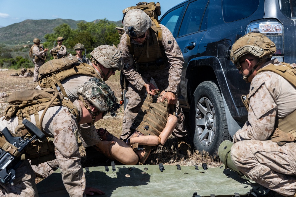 V31 executes EOTG TRAP course