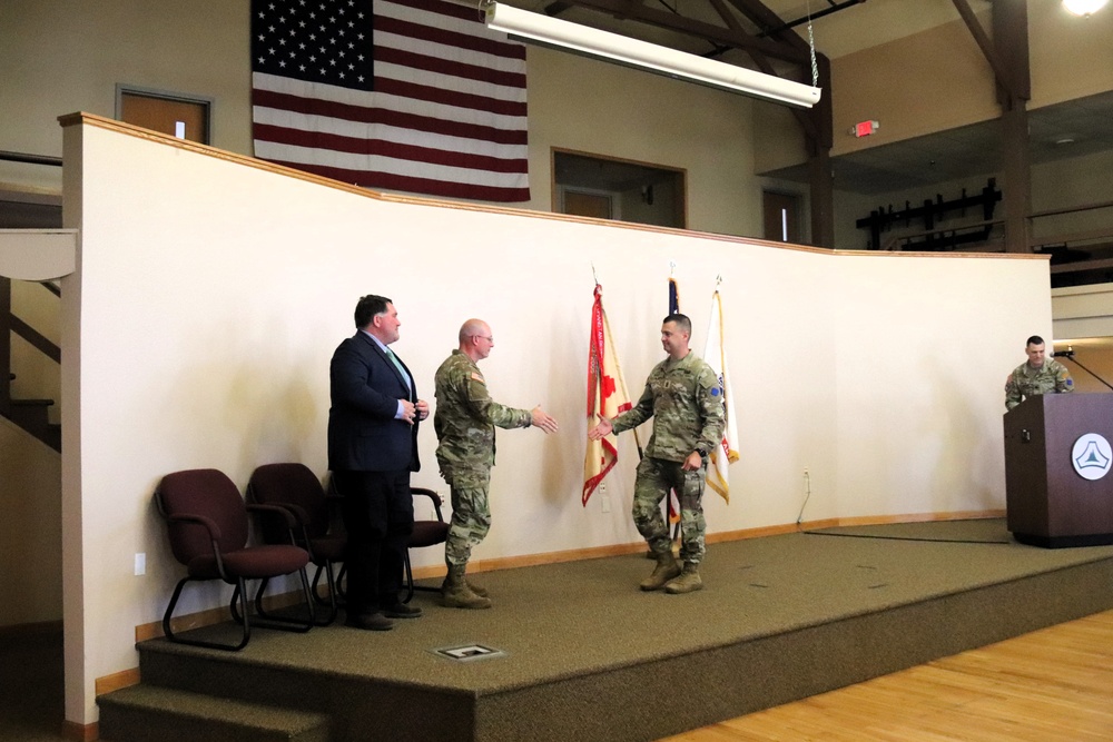 U.S. Army Garrison-Fort McCoy welcomes new command sergeant major during May change-of-responsibility ceremony