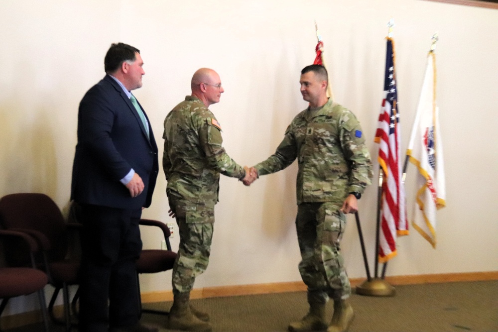 U.S. Army Garrison-Fort McCoy welcomes new command sergeant major during May change-of-responsibility ceremony