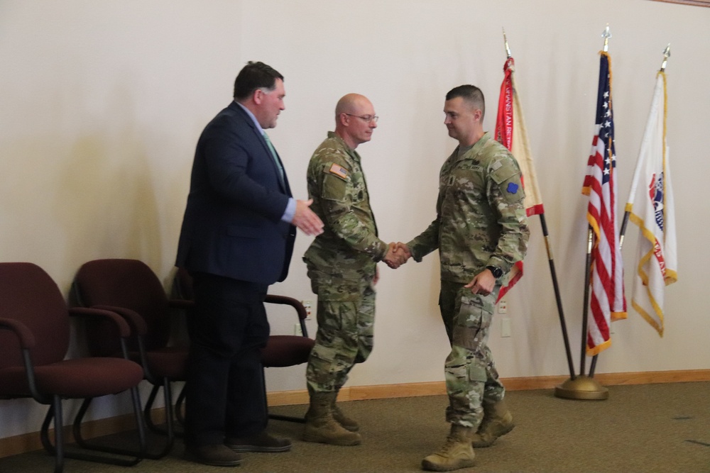 U.S. Army Garrison-Fort McCoy welcomes new command sergeant major during May change-of-responsibility ceremony