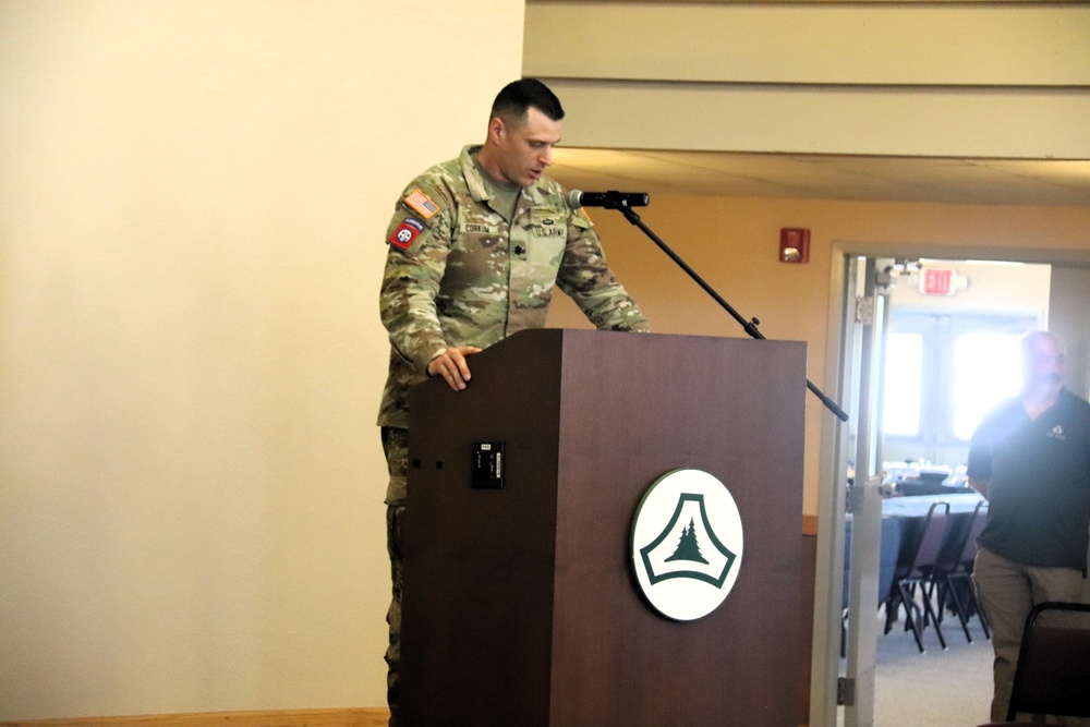 U.S. Army Garrison-Fort McCoy welcomes new command sergeant major during May change-of-responsibility ceremony
