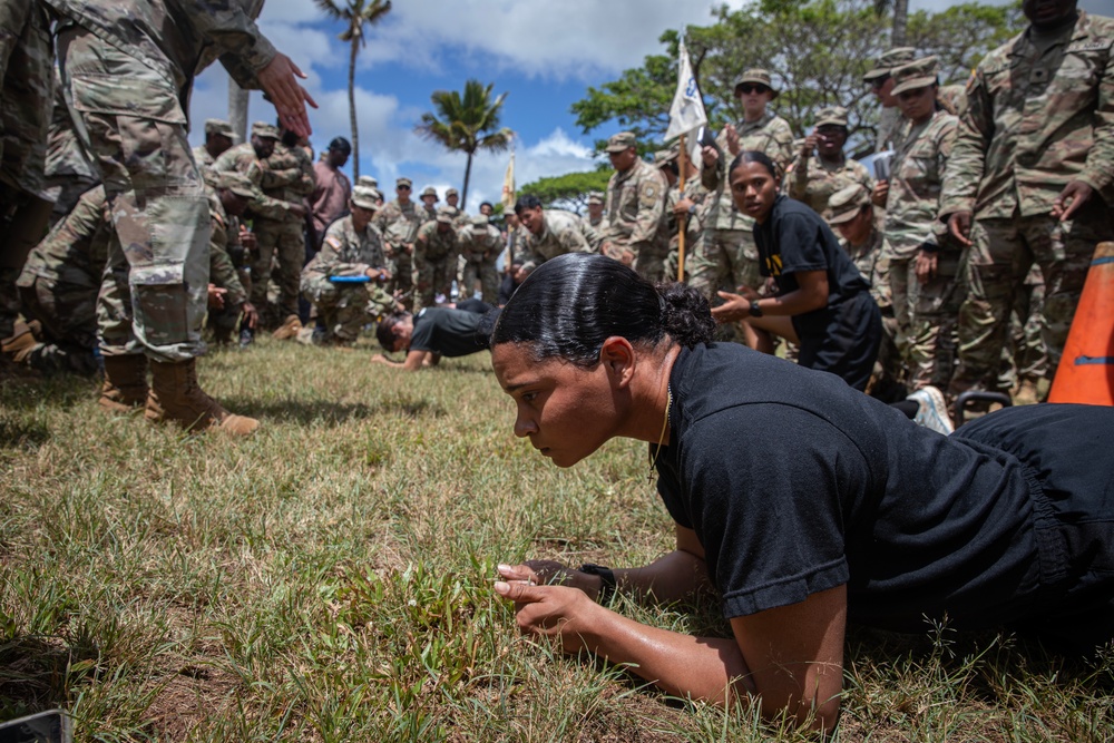524th DSSB Companies Compete in AFT Event