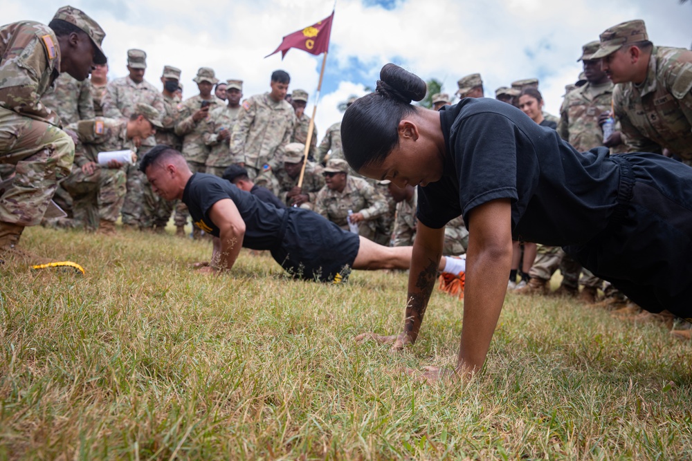 524th DSSB Companies Compete in AFT Event