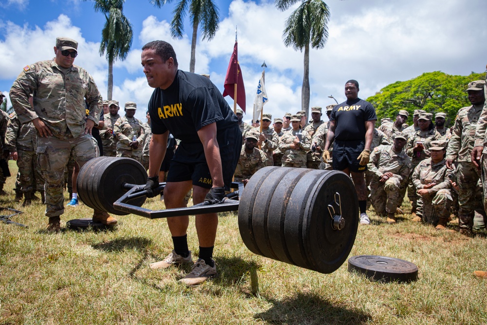 524th DSSB Companies Compete in AFT Event