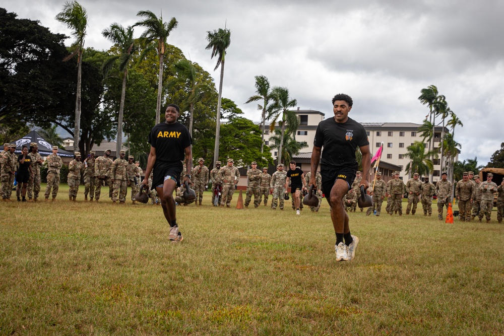 524th DSSB Companies Compete in AFT Event