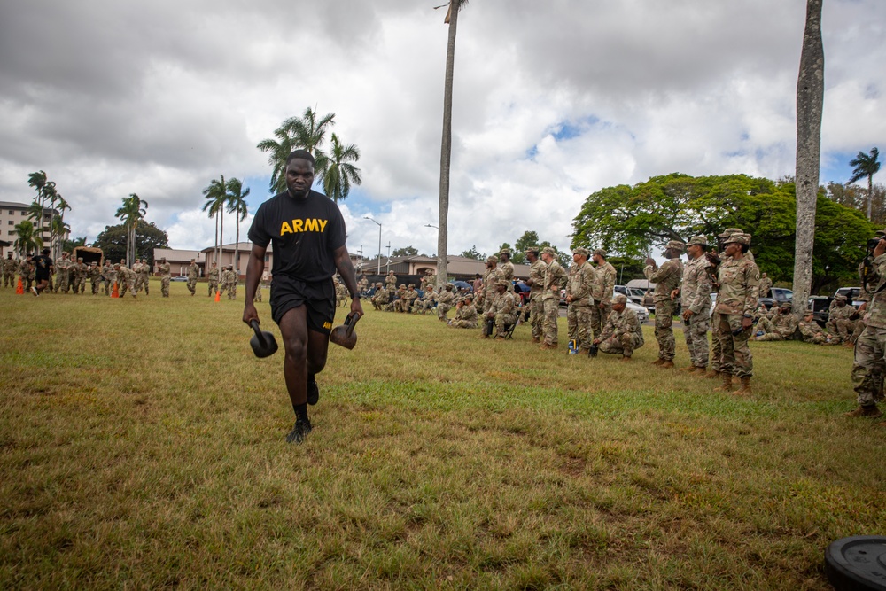 524th DSSB Companies Compete in AFT Event