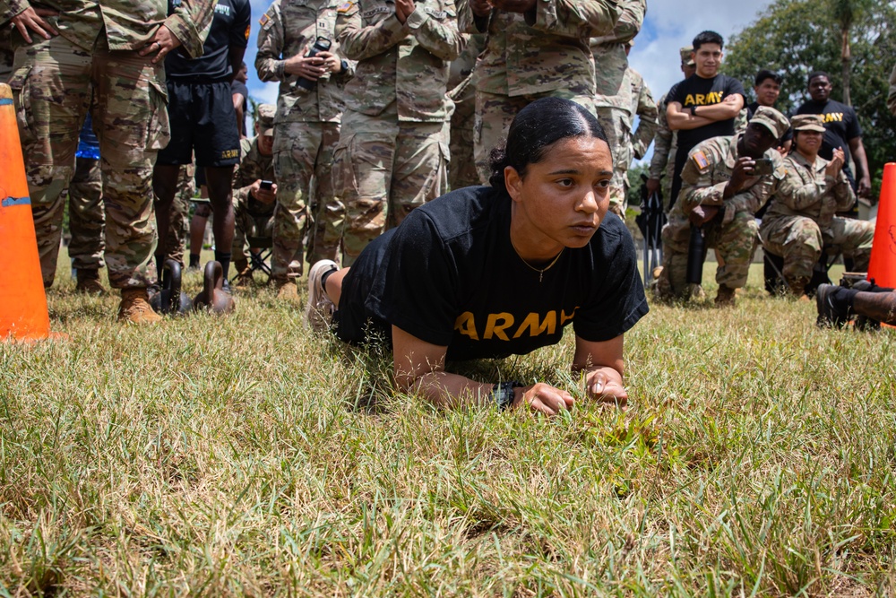 524th DSSB Companies Compete in AFT Event