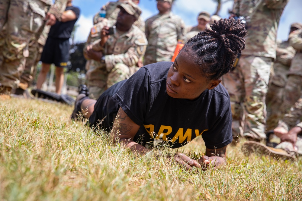 524th DSSB Companies Compete in AFT Event