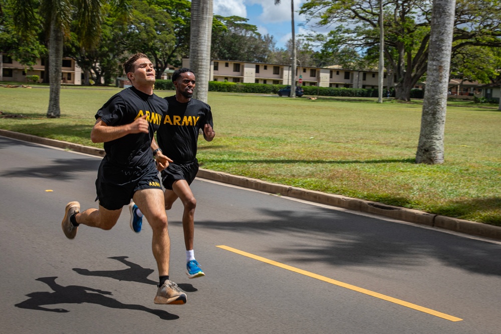 524th DSSB Companies Compete in AFT Event