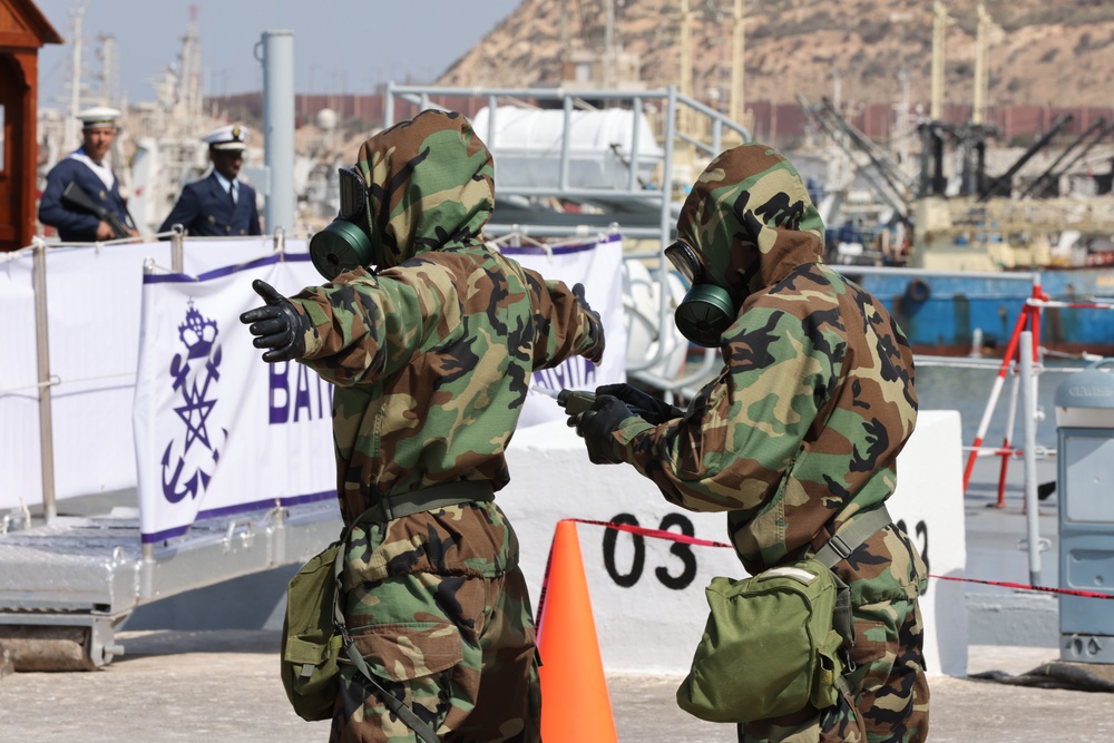 US, Ghana, Morocco Special Forces demonstrate maritime assault and explosive chemical attack operations at African Lion 2025
