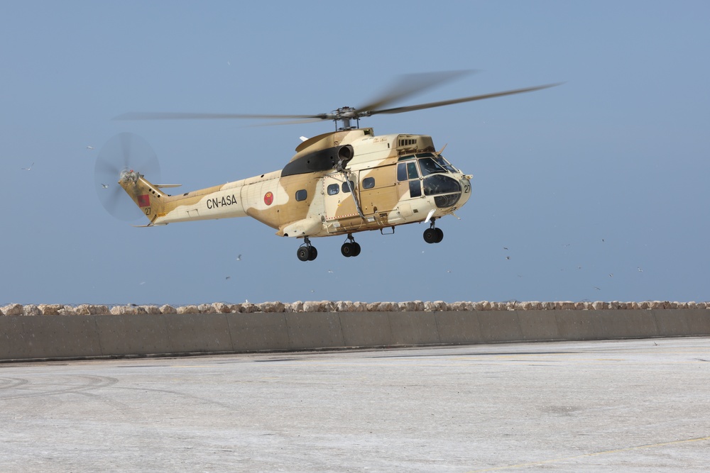 US, Ghana, Morocco Special Forces demonstrate maritime assault and explosive chemical attack operations at African Lion 2025
