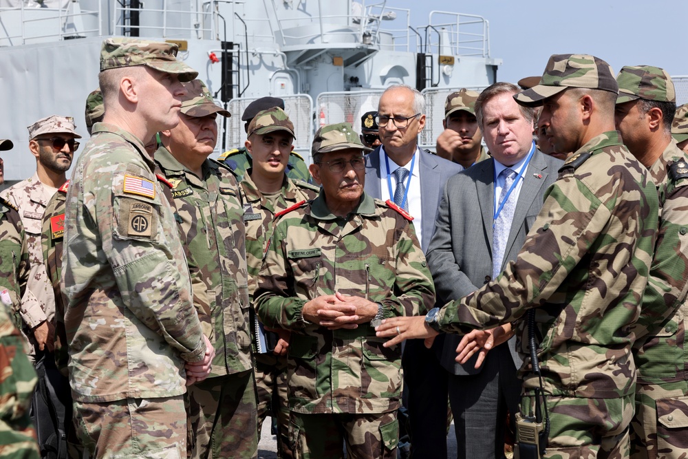 US, Ghana, Morocco Special Forces demonstrate maritime assault and explosive chemical attack operations at African Lion 2025