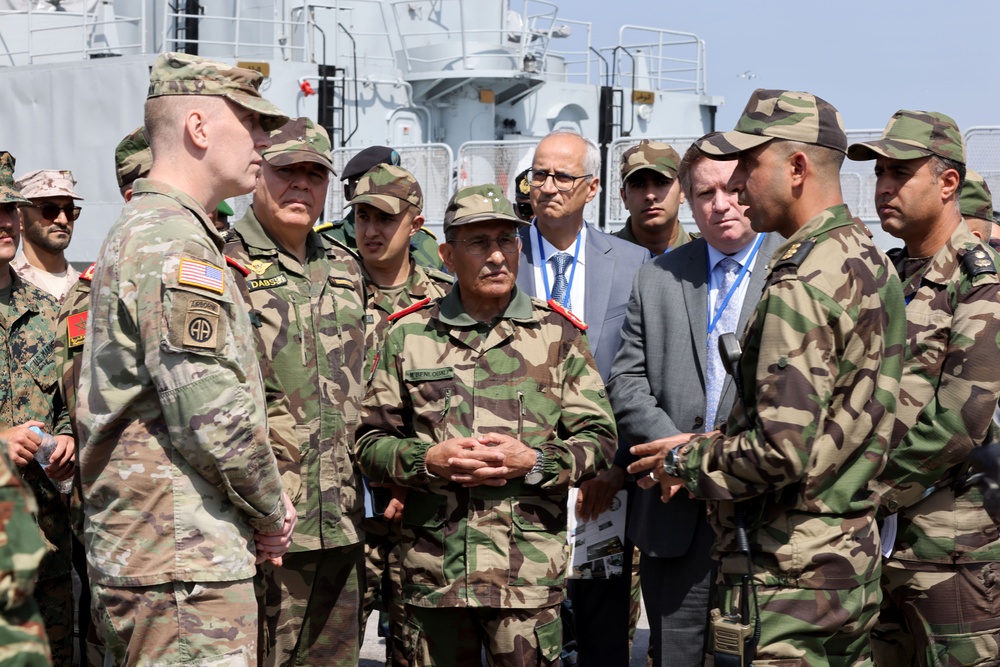 US, Ghana, Morocco Special Forces demonstrate maritime assault and explosive chemical attack operations at African Lion 2025