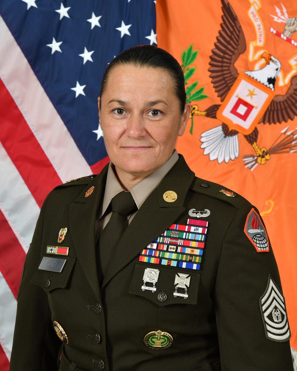 Sgt. Maj. Lisa M. Gandy