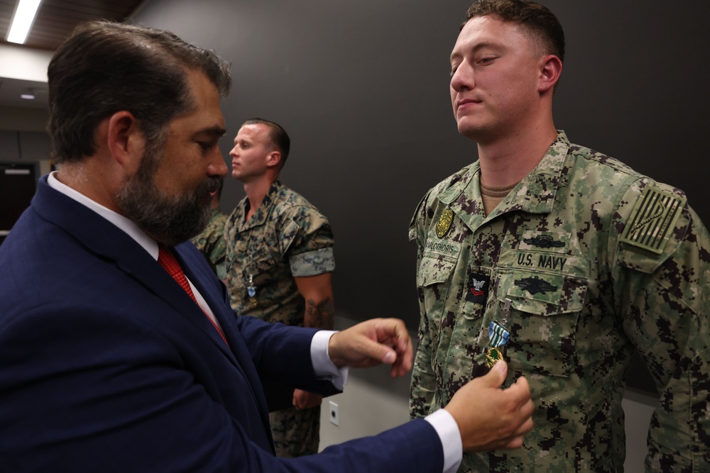NCIS Director Omar Lopez visits U.S. SOCOM