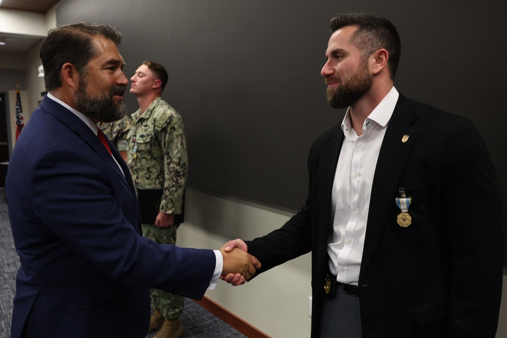 NCIS Director Omar Lopez visits U.S. SOCOM