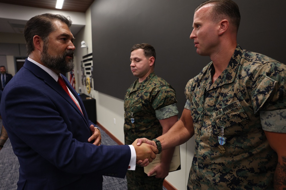 NCIS Director Omar Lopez visits U.S. SOCOM