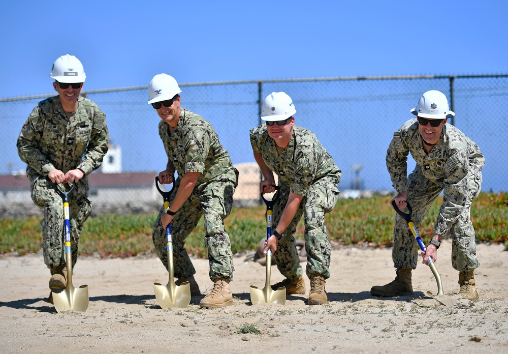 NBVC and NCG-1 breaks ground on first of its kind Port Damage Repair Training Facility