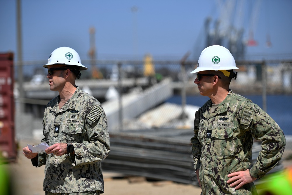 NBVC and NCG-1 breaks ground on first of its kind Port Damage Repair Training Facility