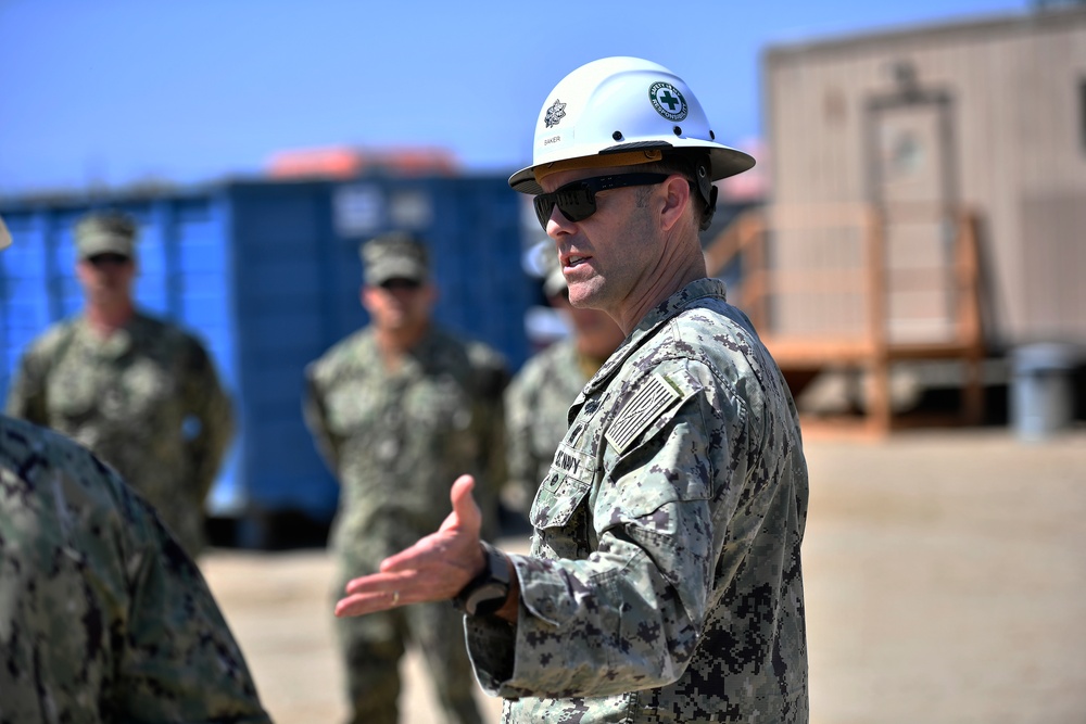 NBVC and NCG-1 breaks ground on first of its kind Port Damage Repair Training Facility