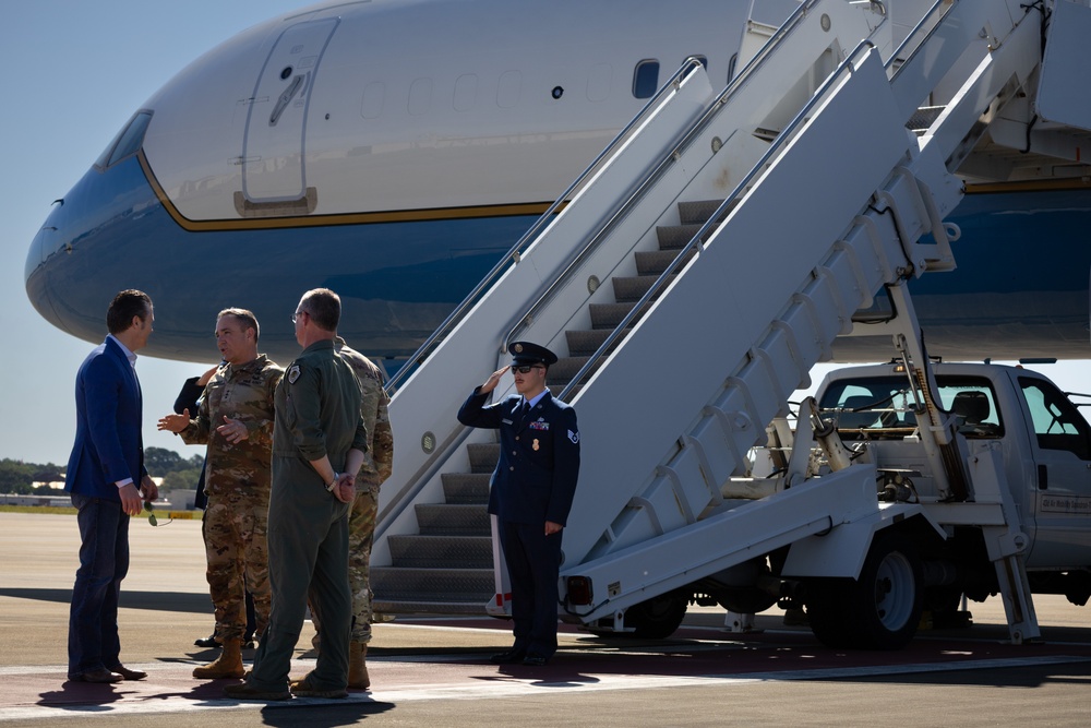 U.S. Secretary of Defense Pete Hegseth visits Fort Bragg for All American Week