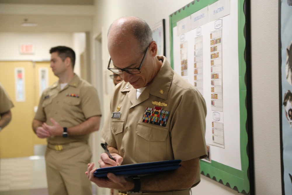 Two Navy Hospital Corpsmen Honored for their Swift Response at NAS Lemoore