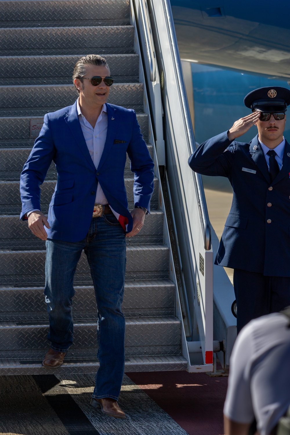 U.S. Secretary of Defense Pete Hegseth visits Fort Bragg for All American Week