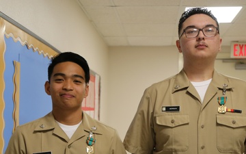 Two Navy Hospital Corpsmen Honored for their Swift Response at NAS Lemoore