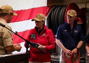 USS Bainbridge (DDG 96) Opens Onboard USO Center