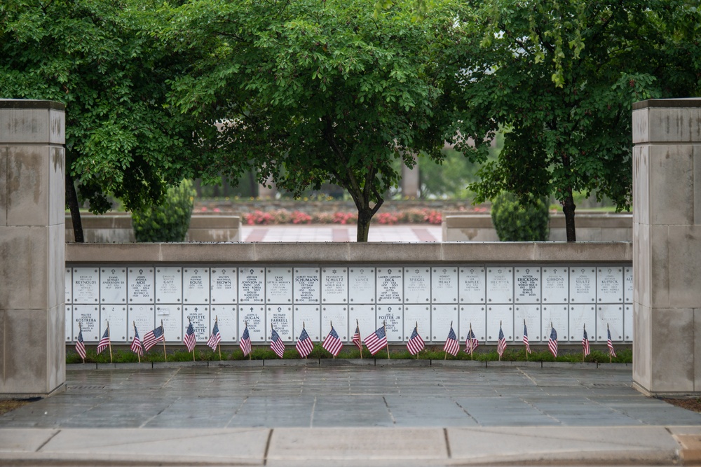 &quot;Flags In&quot;, May 22, 2025